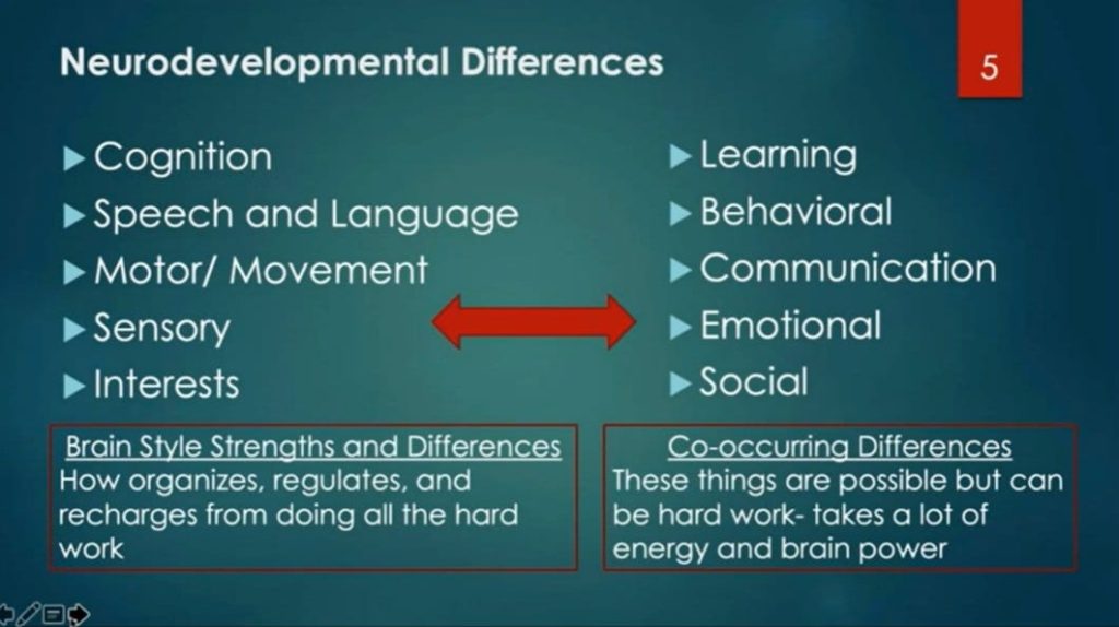 List of neurodevelopmental abilities.